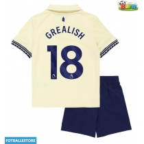 Everton Jack Grealish #18 Bortedraktsett Barn 2025-26 Kortermet (+ Korte bukser)